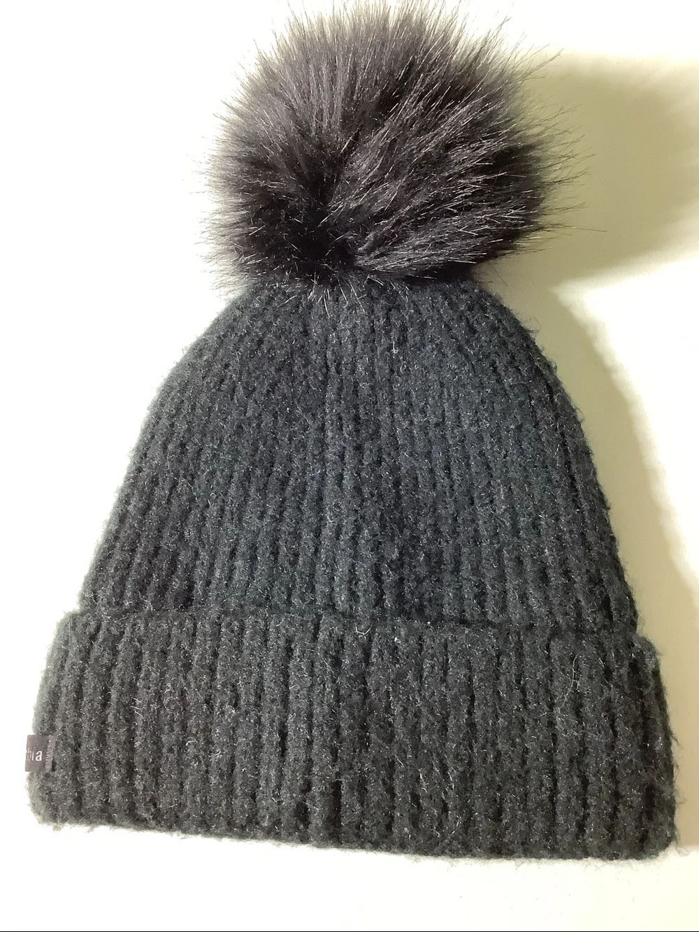 Columbia black beanie